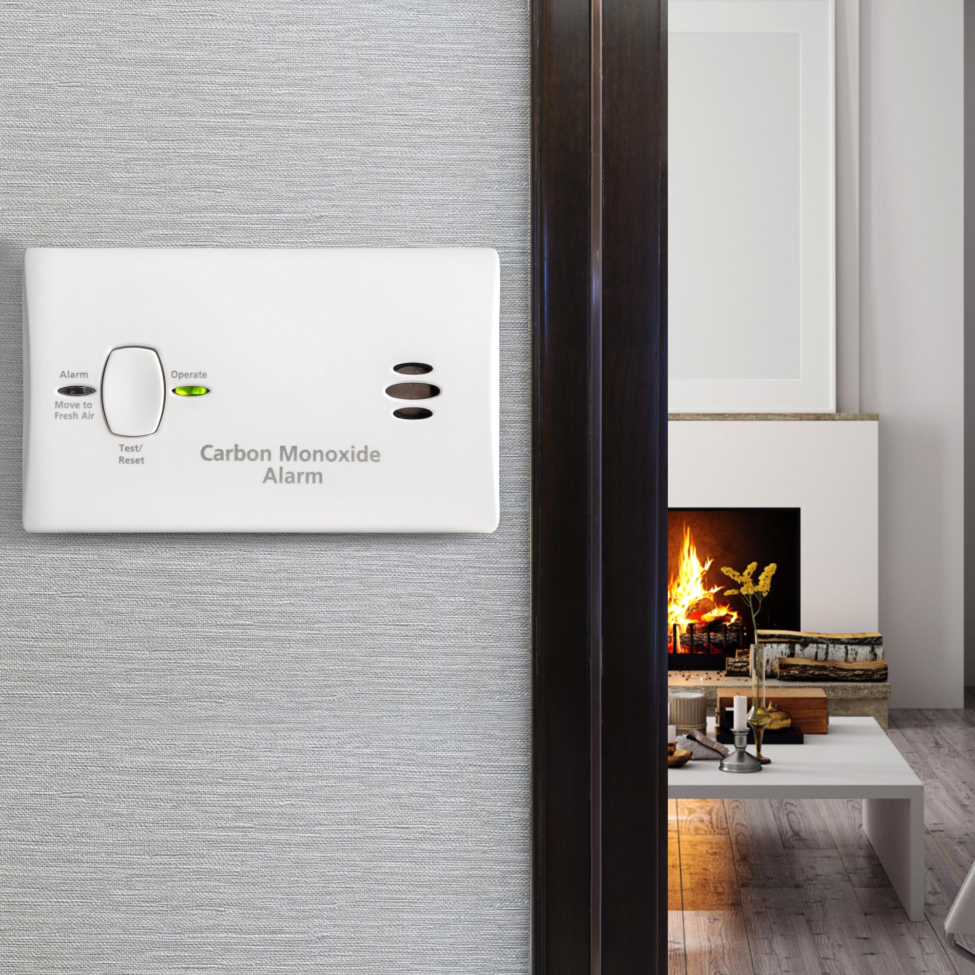 Kidde Carbon Monoxide Detector, AA Battery Powered, Portable for Travel or Home, 85 dB Alarm, LED Status Indicators, 3rd Edition, 6 Pack - Image 6